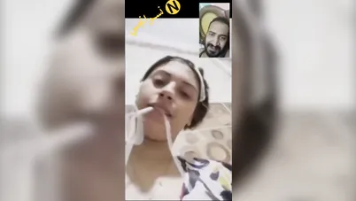 بنت هايجة تتشرمط فيديو كول مع حبيبها سكس نودز مصري