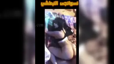 تمص زي اللبوة وترفع طيزها لحبيبها عشان يفشخها نيك سكس مصري