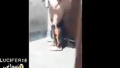 شاب يزنق جارته فوق السطح تمصله ويفشخها نيك سكس مصري