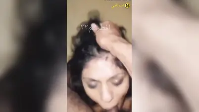 يخنقها بزبه وينيك بوقها لحد ما ينزل لبنه سكس مصري