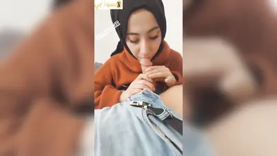 محجبة تمص زب خطيبها وتروح معاه البيت يفشخها نيك سكس مصري